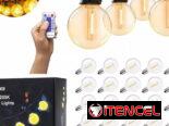 Tiras de luces LED + Control remoto + Luz cálida