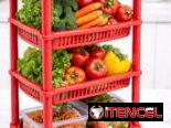 🏡Organiza tu hogar con este Organizador plástico de 4 niveles. 📞56249037