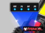 Linterna led carga usb batería interna recargable