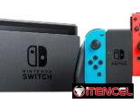 Nintendo Switch – Consola Híbrida con Joy-Con Azul/Rojo Neón