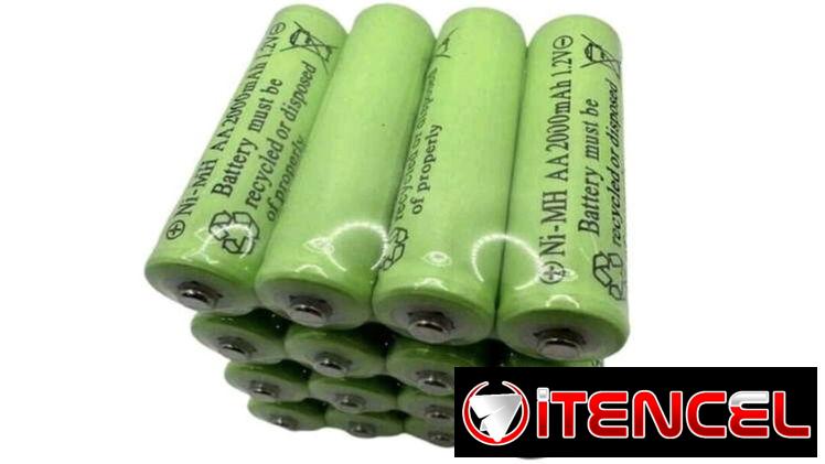 🔋 ¡Pilas Recargables AAA de 2000 mAh! 🔋