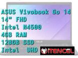 LAPTOP 🎁NUEVA🎁📦CAJA, ASUS Vivobook Go 14 (E410KA-CL4128), 14″ FHD IPS, Intel N4500, 4GB RAM, 128GB SSD