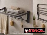 Toallero Plegable de Pared con Ganchos  💲 PRECIO: 25 USD. Orden y armonía en tu hogar.  Escríbeme al WhatsApp 56249037