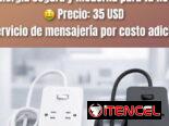 Extensión profesional y protectores de voltajes 110v y 220v