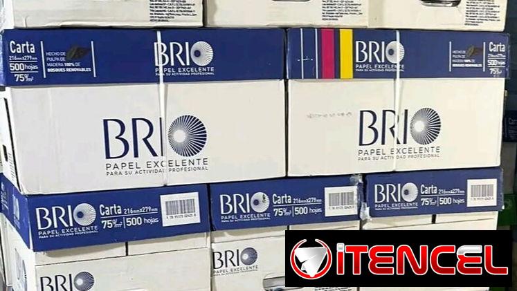 Paquetes de hojas blancas BRIO