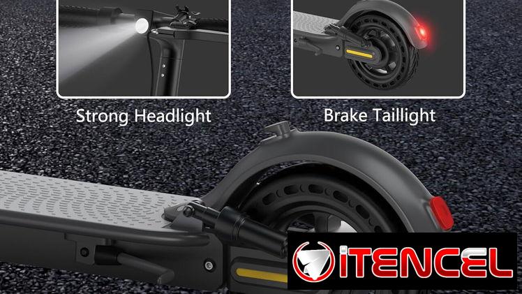 Carriola eléctrica para adultos / scooter ‘NAVIC’ MOD. T3 DOBLE SUSPENSIÓN 350W (Litio 36V/7.8Ah) RIN 8.5′ 30Km/Hr ~30Km