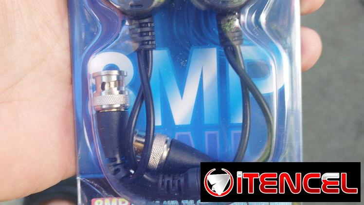 Balun Rj45-BNC + conector de alimentación 58757374