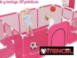 Corrales grandes, con pelotas.☝️  Con porteria y canasta 100usd🔺️