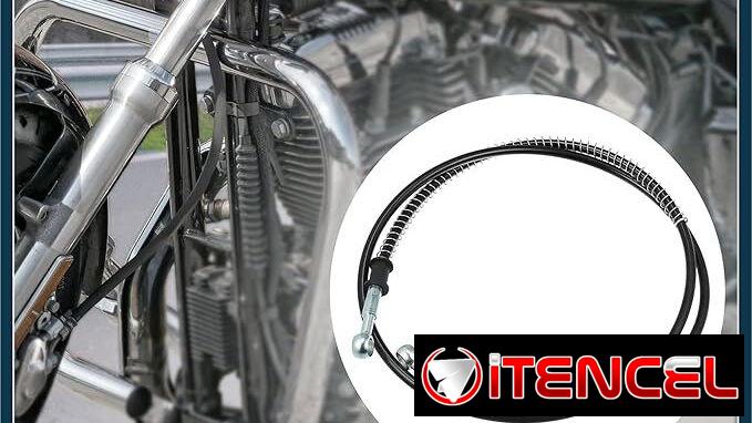 manguera para motocicleta trenzado freno embrague manguera aceite tubería embrague acelerador línea de gasolina