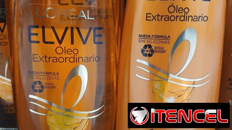 Shampoo Loreal Elvive y acondicionador de 680 ml cada uno