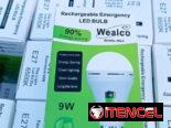 Bombillo recargable 9w