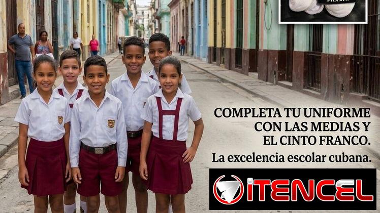 Cinto o correa y medias de varón para niño de primaria