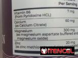 ZMA 60 cápsulas de Zinc,Magnesio,vitamina B6 y calcio..(domicilio disponible)