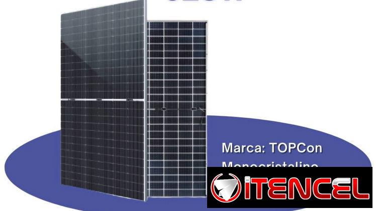 Panel Solar Bifacial 625W