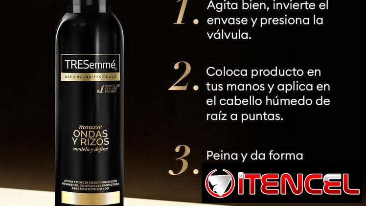 ESPUMA TRESemmé para Ondas y Rizos 200 ml