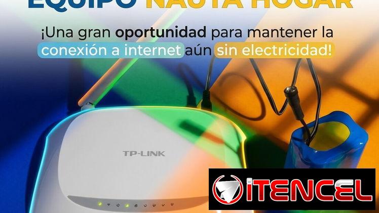 MANTENGA LA CONEXIÓN A INTERNET AÚN SIN ELECTRICIDAD