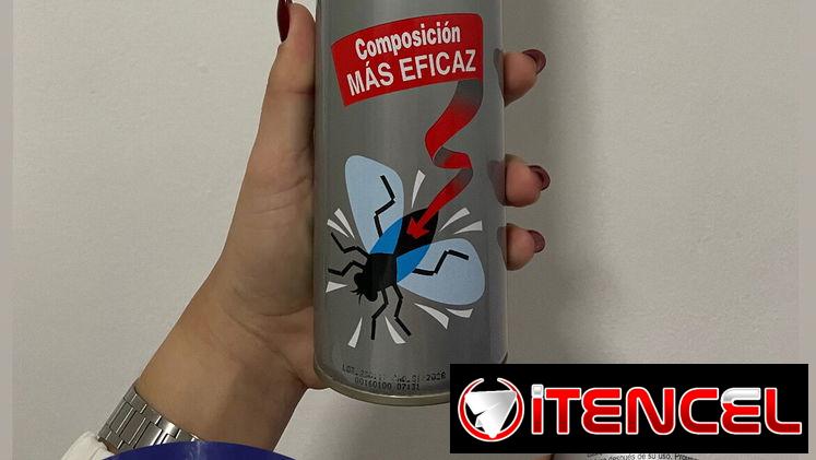 Insecticida en spray, 600 ml, elimina todo tipo de insectos como moscas, mosquitos, avispas, hormigas, polillas, etc.