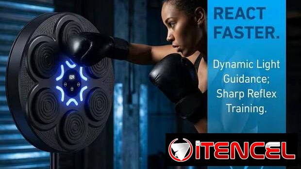 🪷Máquina de Boxeo Musical Inteligente (con Guantes)🪷