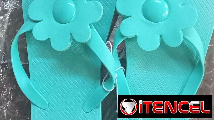 Chancletas engomadas lindo detalle estilo jawuellana precio 2200cup