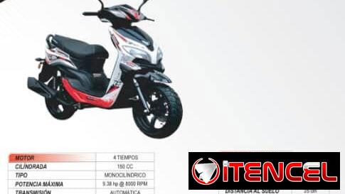 Moto automática combustión