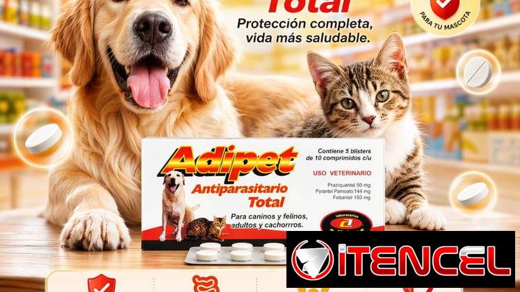 Adipet (antiparasitario interno para perros y gatos)