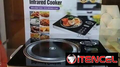 Cocina infrarroja Challenger de 1200W 🏠