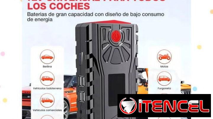Arancador de bateria portatil universal de 12v