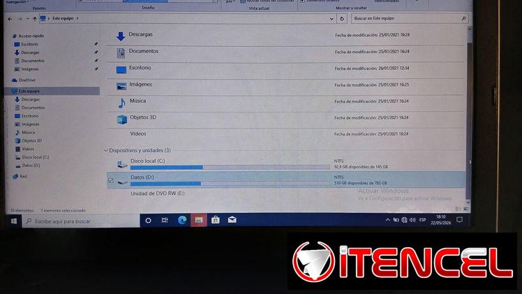 Laptop de uso marca Lenovo