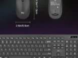 combo  kit Mouse | Raton y Teclado juego Inalambrico Wireless +