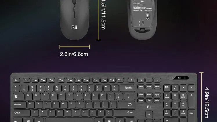 combo  kit Mouse | Raton y Teclado juego Inalambrico Wireless +