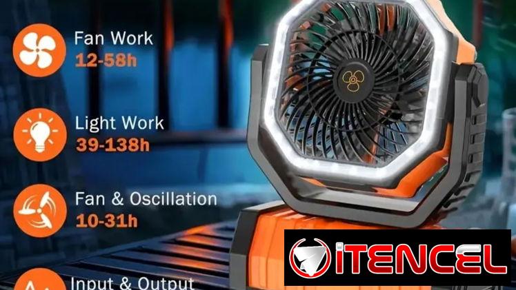 Ventiladores recargables
