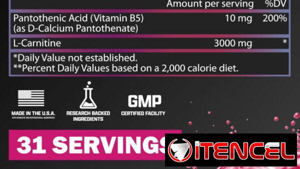 L-CARNITINA LÍQUIDA PREMIUM (NUTREX) 3000MG. 58234161
