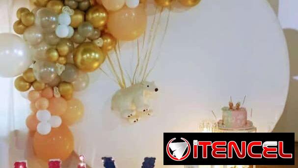 Decoraciones para revelación de sexo y babyshower