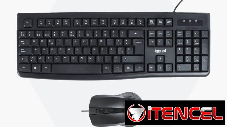 Kit de teclado + mouse –