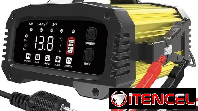 Cargador ac  inteligente para todas las baterias 12a 24v 25 amperes 58868925 wasap