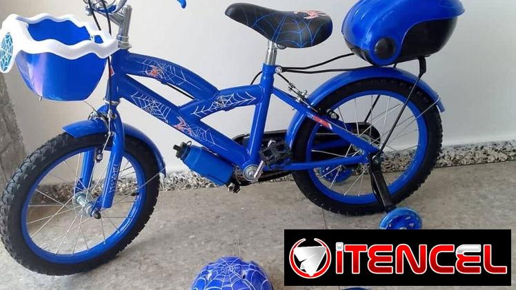 Bicicleta medida 20 con accesorios