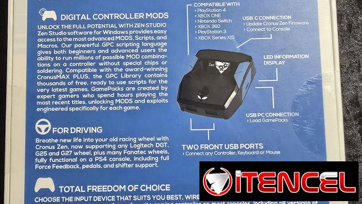 Cronus Zen para consolas de videojuegos