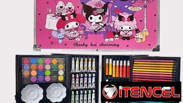 Set para colorear de kuromi