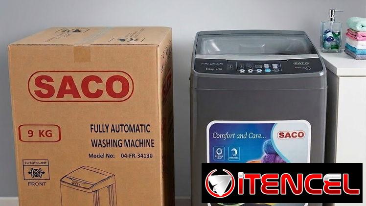 Lavadora automática SACO 9kg NUEVA – agua fría/caliente