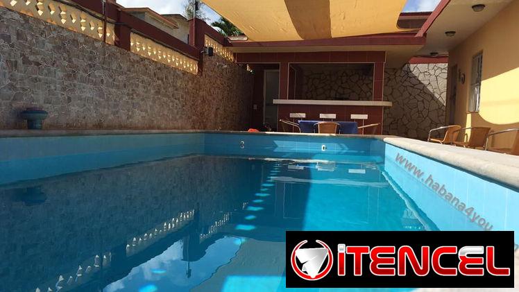 Renta muy cerca del mar ⛵ Boca Ciega, 5 hab climat, piscina con recirculación+53 52463651 ,a 2 cuadras del mar, D