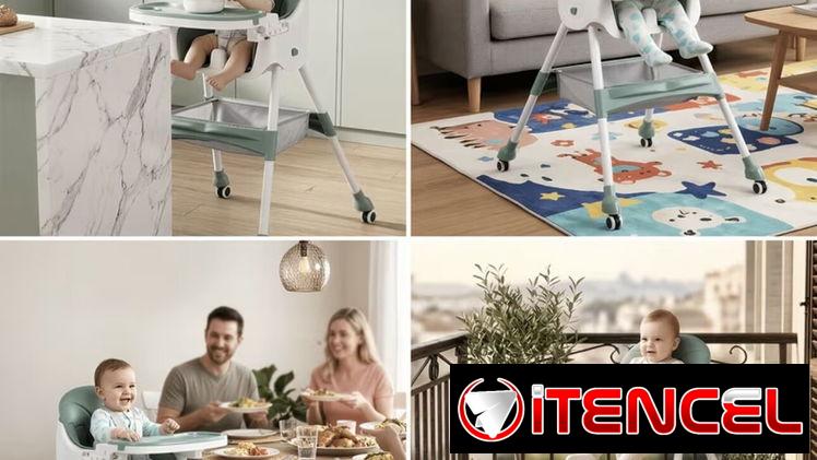 Silla para Bebés 6 en 1 – Alta Plegable