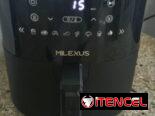 Freidora de Aire Milexus 4.2L potencia 1400w precio $90 USD Mensajería incluida  Garantía