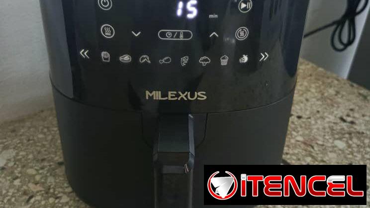Freidora de Aire Milexus 4.2L potencia 1400w precio $90 USD Mensajería incluida  Garantía