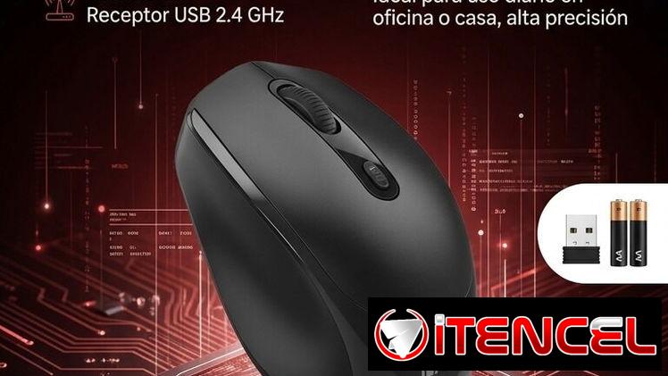 Mouse inalambrico 1HORA 12 usd