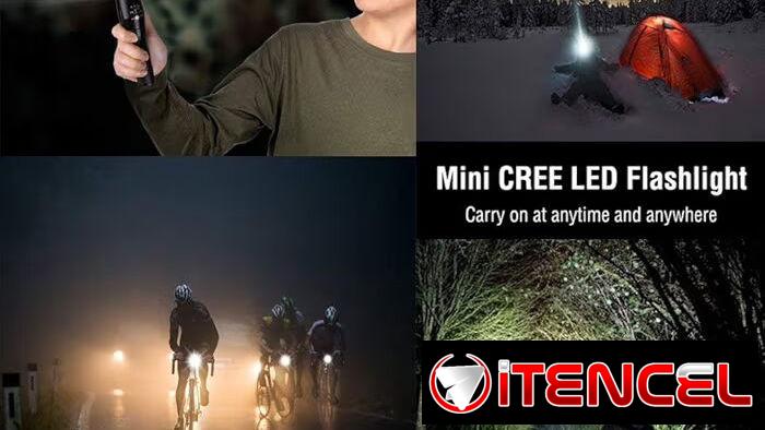 LINTERNA TÁCTICA militar potente