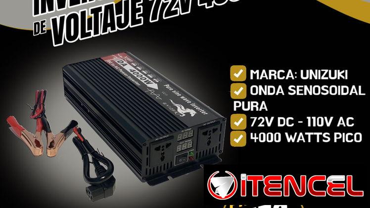 Convertidores/Inversores de voltaje 12v y 72v (2)