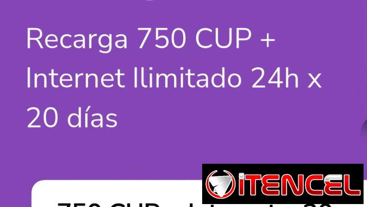 Recarga internacional 20 d