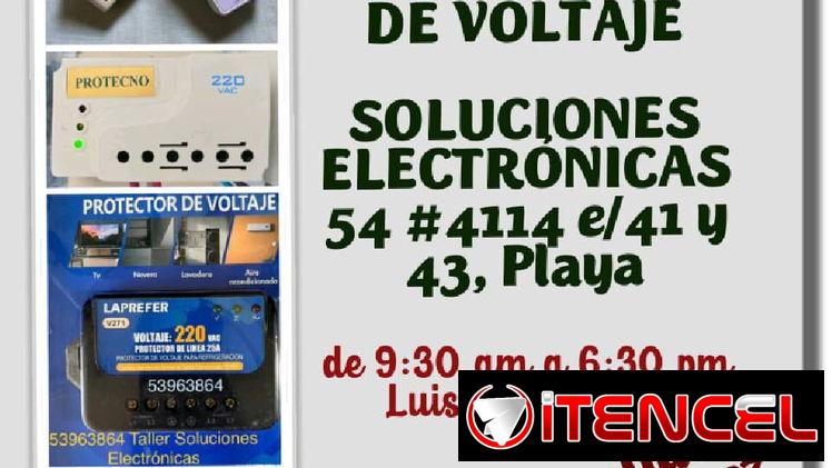 En la Ceiba,Playa , Taller Especializado en Protectores de línea. Telef : 53963864