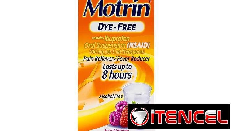 Motrin – Ibuprofeno en suspensión para bebé y niños