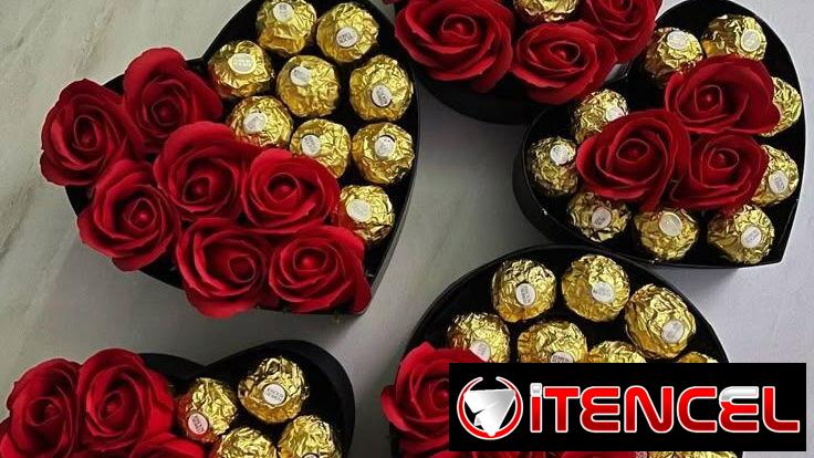Joya floral única rosas eternas regalo especial para ella